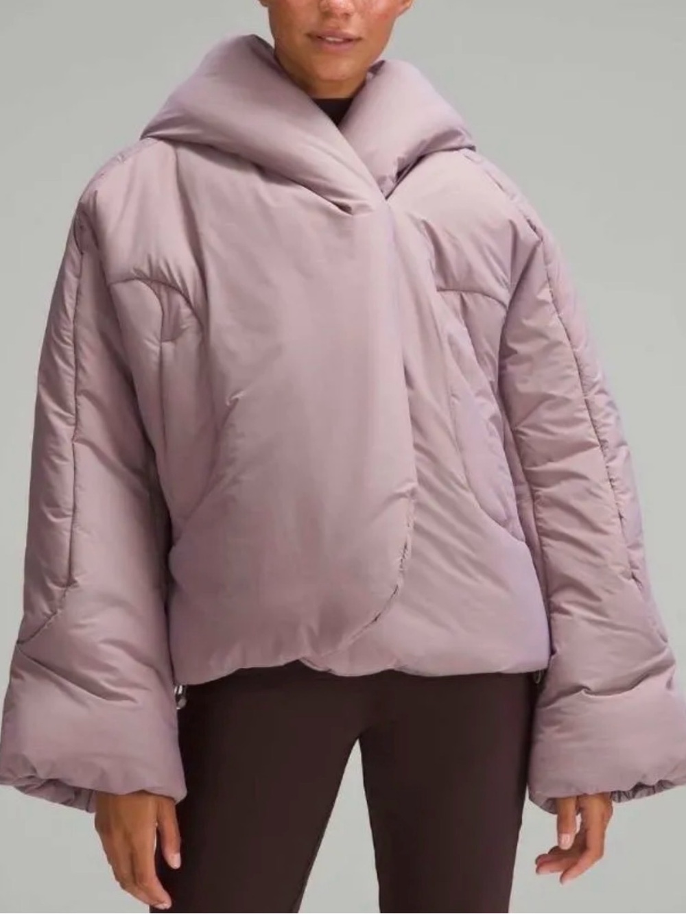 76. NWOT Lululemon Hooded Insulated Wrap Sz 14